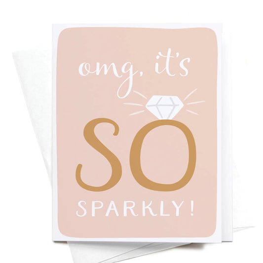 OMG It’s SO Sparkly! Greeting Card